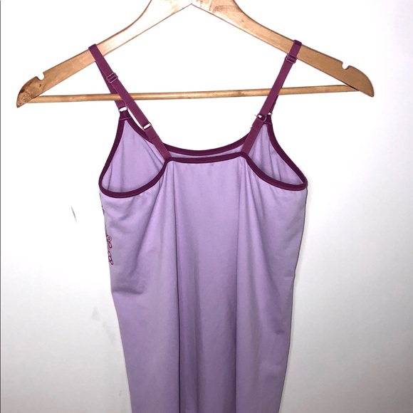 Patagonia Spaghetti Strap Purple Floral Tank Top - Picture 3 of 13
